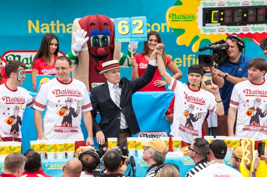Nathan's Famous July 4 Hot Dog Eating Contest 2015
